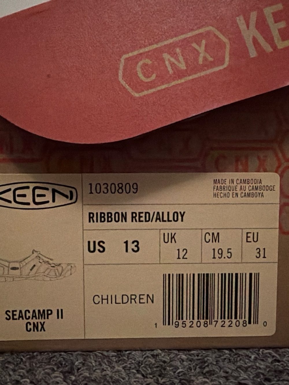 Kids Shoe Subcategory Identification